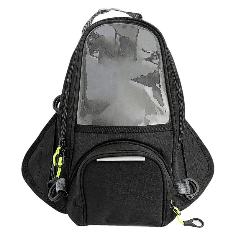 Magnetic Tank Bag - 磁気オートバイ防水バッグ、タンクバッグ、ナビゲーションバックパック、透明な携帯電話ポケット