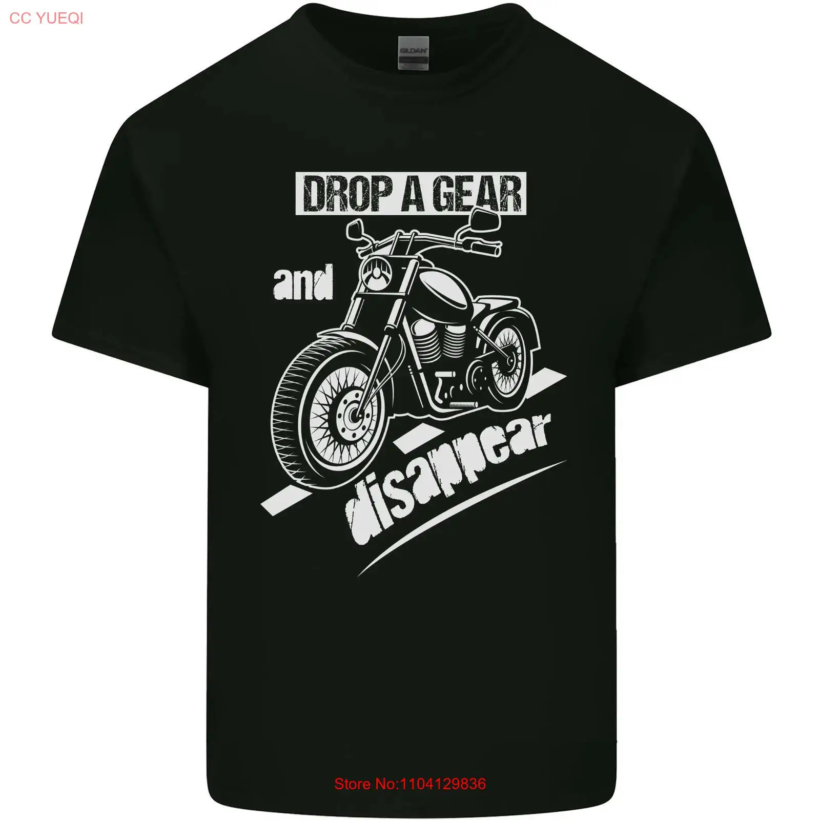 Motorcycle Gear Wash - バイカードロップアギアディスアピアーナルモーターサイクルズバイクメンズライトコットンTシャツヴィンテージウォッシュドユニセックス快適通気性
