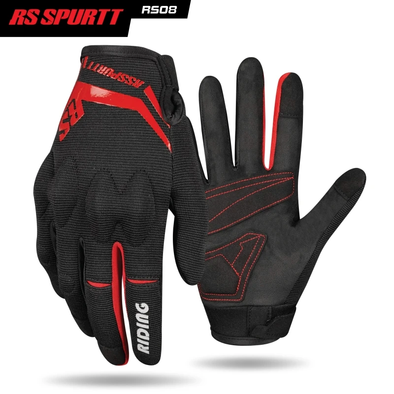 アップグレードされた夏の男性女性オートバイ手袋レーシング落下 - Motorcycle Gear For Summer のレビューと価格
