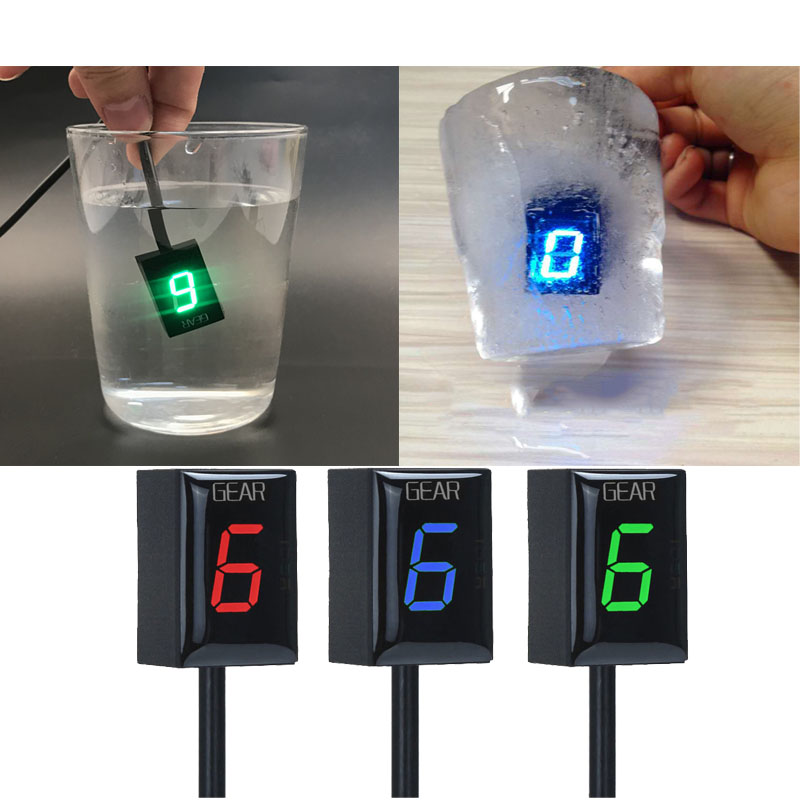オートバイ用ギア表示インジケーター,ecu直接マウント,ホン - Gear Indicator Display のレビューと価格