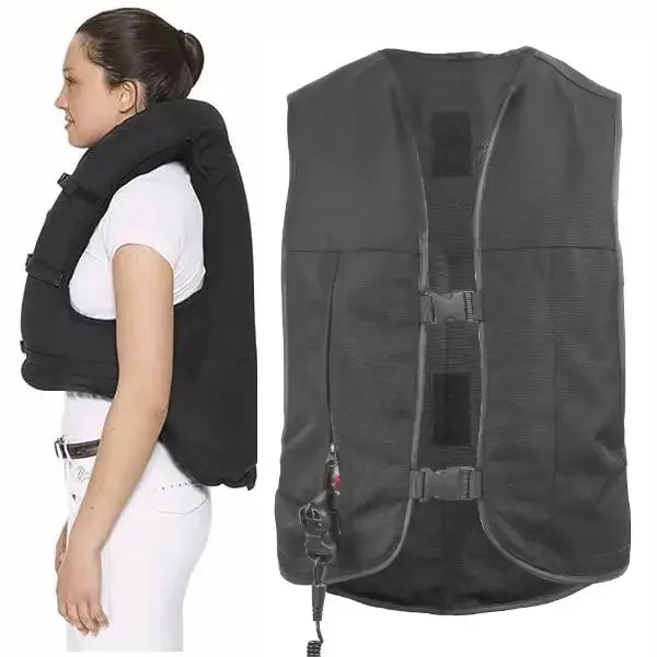 新しい乗馬用エアバッグベスト メンズ/レディース/キッズ用保 - Motorcycle Gear With Airbag のレビューと価格