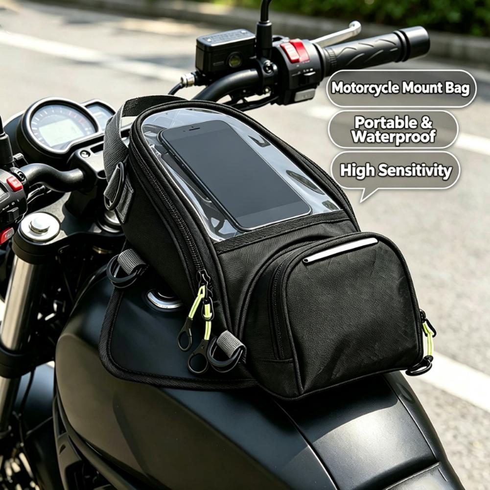 バイク用ナビゲーションタンクバッグ 磁気式燃料タンクバッグ  - Magnetic Tank Bag のレビューと価格