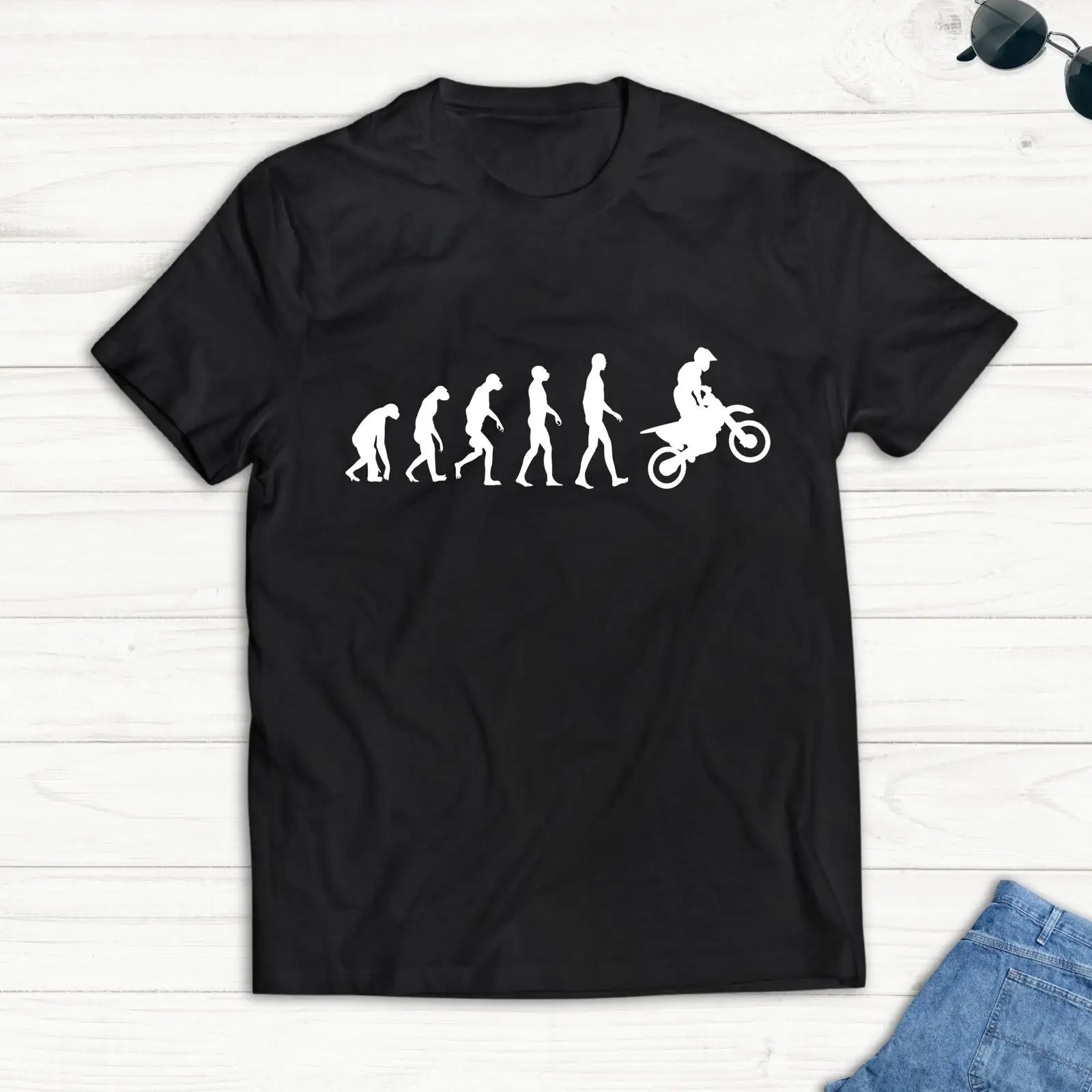 モトクロス エボリューション バイク Tシャツ オートバイ  - Motorcycle Gear Wash のレビューと価格