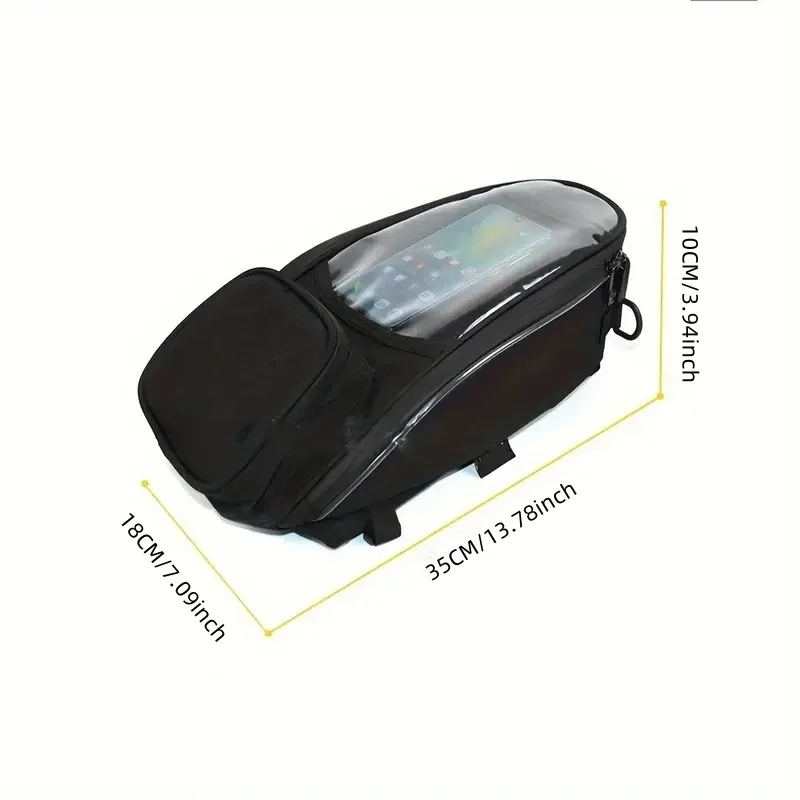 防水磁気オートバイオイル燃料タンクバッグナビゲーションユニバ - Magnetic Tank Bag のレビューと価格
