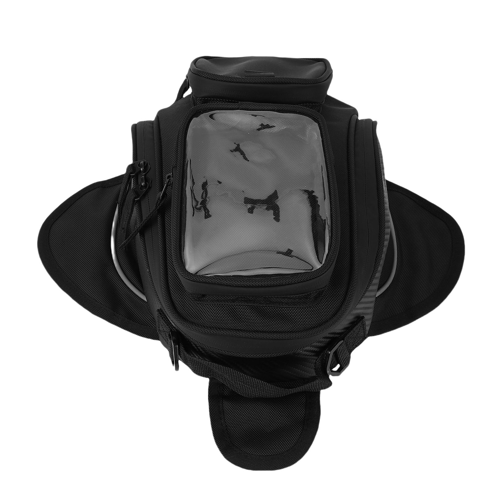 ブラックユニバーサルオートバイバイクライディング強力磁気防雨 - Magnetic Tank Bag のレビューと価格