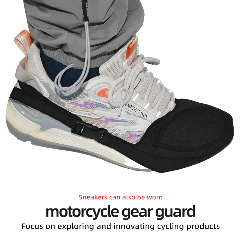 オートバイ用ギアシフトシューズカバー,バイクギア用シフトパッ - Motorcycle Gear Boots のレビューと価格
