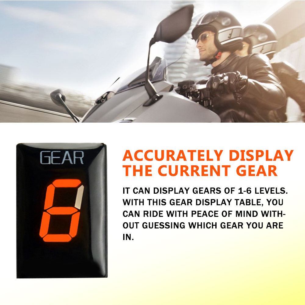 オートバイギア表示インジケーターヤマハ XJ6 FZ6 FZ - Gear Indicator Display のレビューと価格