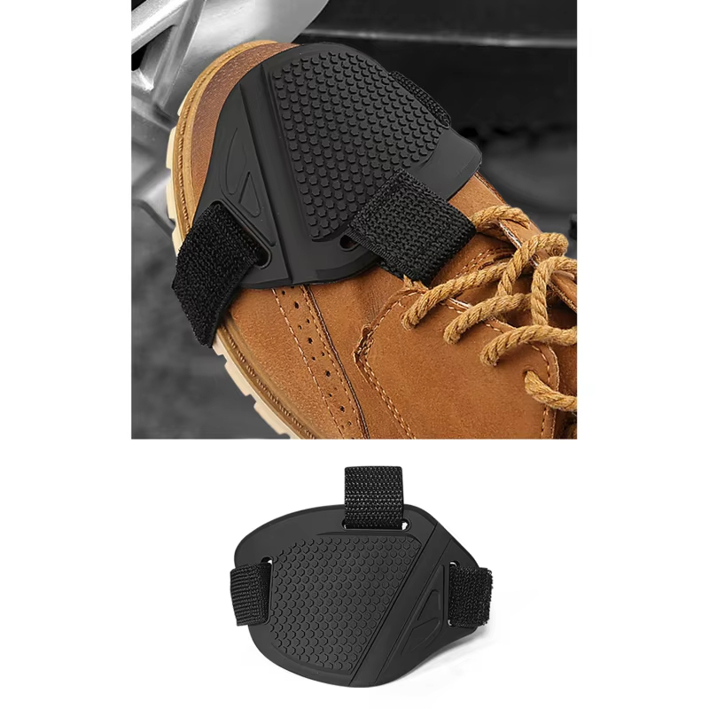 防水オートバイシフトパッドギアシフタープロテクター耐摩耗ブー - Motorcycle Gear Boots のレビューと価格