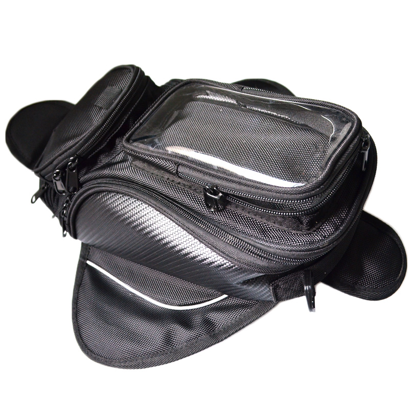 新しい防水モータータンクバッグブラックオイル燃料タンクバッグ - Magnetic Tank Bag のレビューと価格