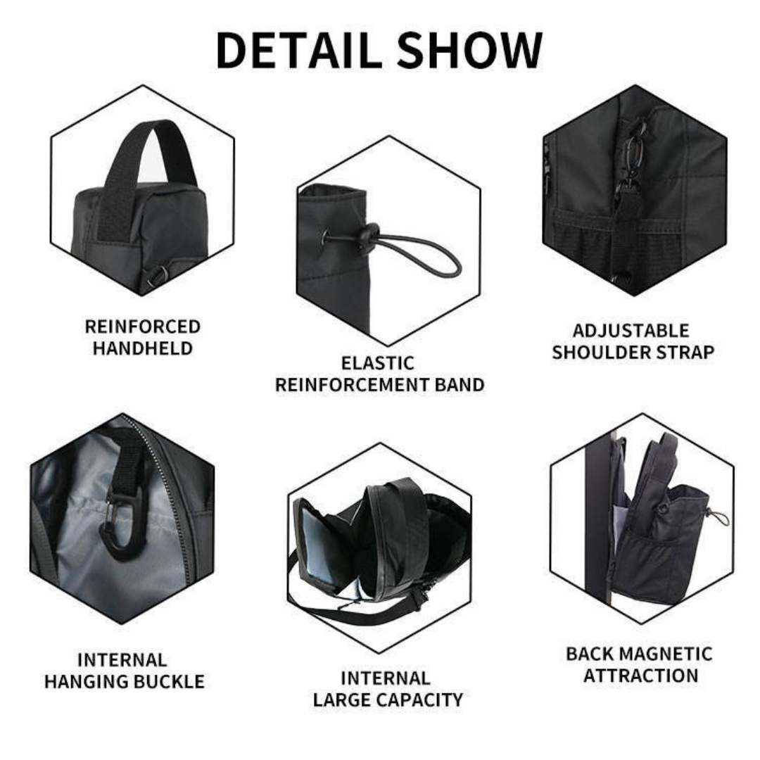 2025年 磁気ウォーターボトルポーチバッグ ジム専用 アウ - Magnetic Tank Bag のレビューと価格