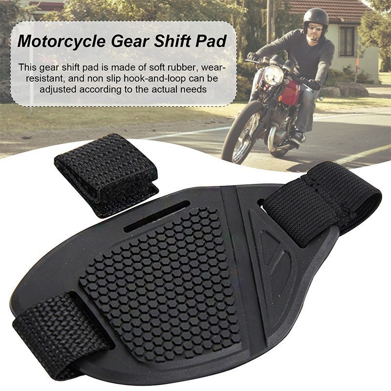 オートバイギアシフトパッドユニバーサル滑り止め耐摩耗性ゴム製 - Motorcycle Gear Boots のレビューと価格