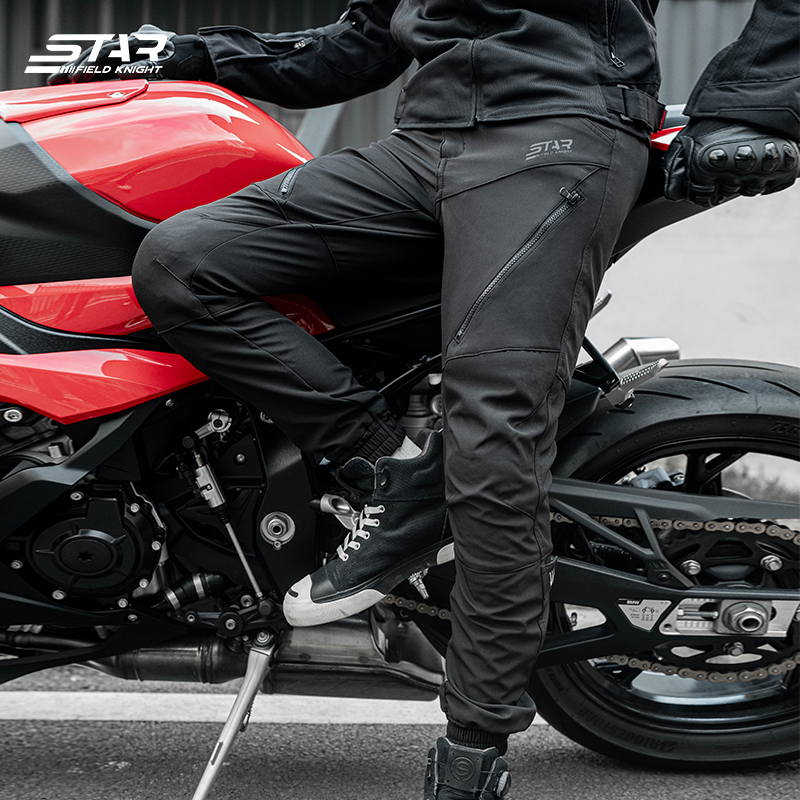 SFK メンズライディングパンツ夏通気性ブラックオートバイパ - Motorcycle Gear For Summer のレビューと価格