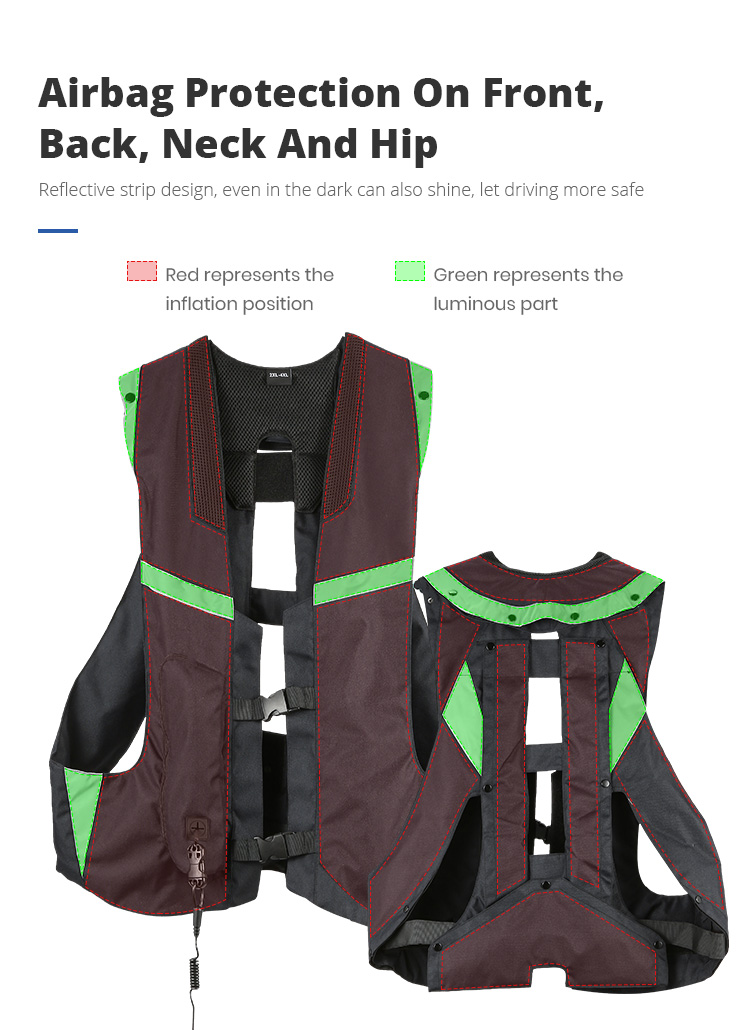 耐久性のあるナイロン製レーシングモトスタイルオートバイ保護ギ - Motorcycle Gear With Airbag のレビューと価格