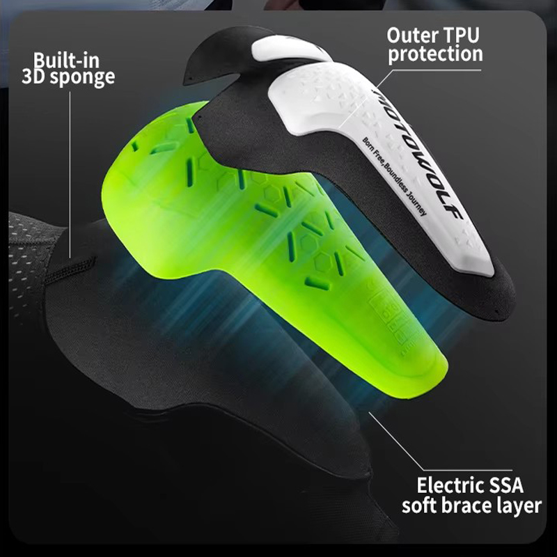 新しいオートバイ肘パッド弾性通気性アームスリーブ MTB サ - Motorcycle Gear Sleeve のレビューと価格