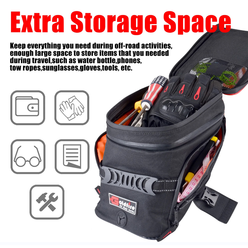 新しいユニバーサルオートバイタンクバッグ軽油燃料タンクサドル - Magnetic Tank Bag のレビューと価格