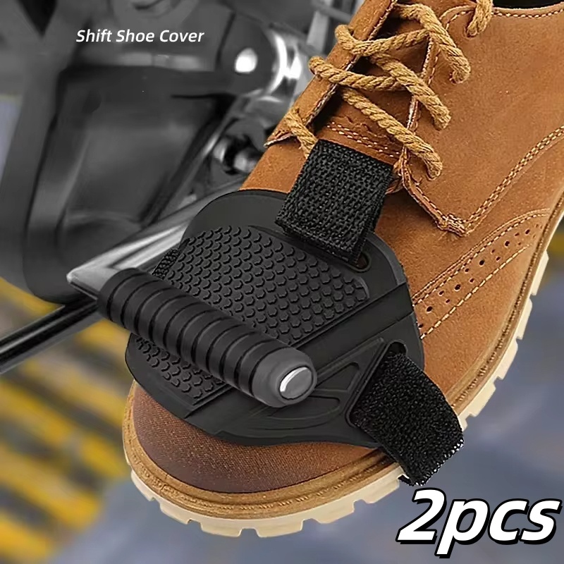 ゴムオートバイシフトパッドバイク滑り止めギア靴カバーオートバ - Motorcycle Gear Boots のレビューと価格