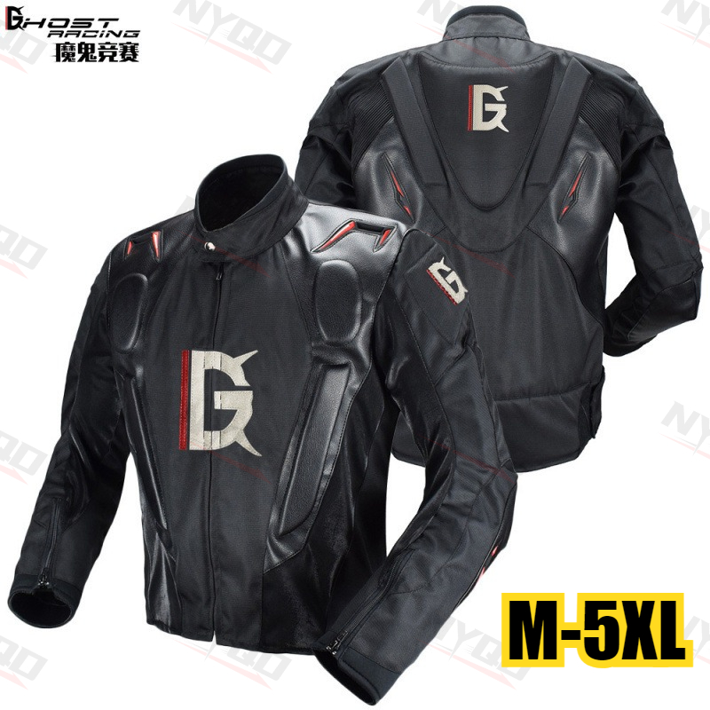 エアバッグハムデザイン付きバイクレーシングスーツセット、四季 - Motorcycle Gear With Airbag のレビューと価格