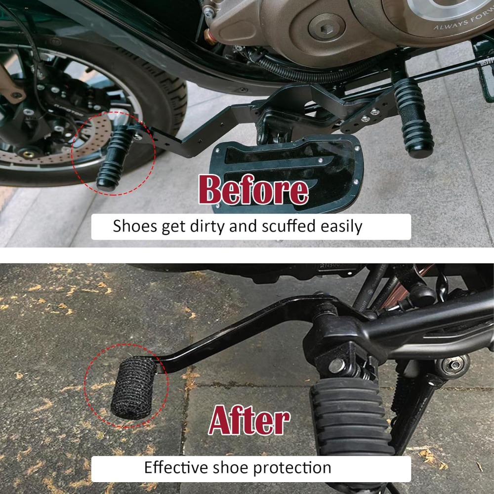 オートバイシフターシューズプロテクター調節可能な弾性ストラッ - Motorcycle Gear Boots のレビューと価格