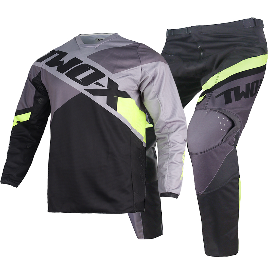 新しいモトクロスギアセット子供用 MX レーシングスーツモト - Motorcycle Gear Youth のレビューと価格